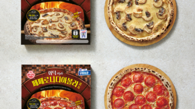 🍕 냉동피자 끝판왕? 오뚜기 페페로니피자 솔직 후기! (할인꿀팁)